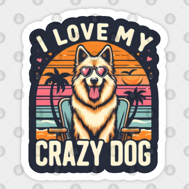 dog owner clothing fanny Sticker by Oasis Designs